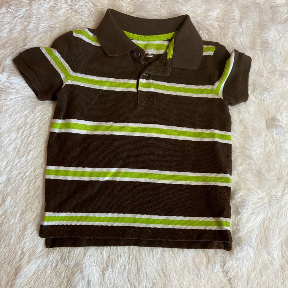 ⭐️Short Sleeve Toddler Boys Polo Short 24M